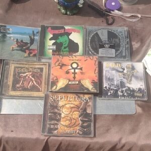 Rock and Metal CD Collection